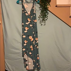 Maxi floral dress